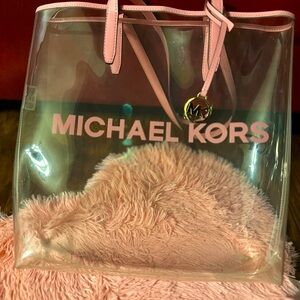 Michael Kors tote pink